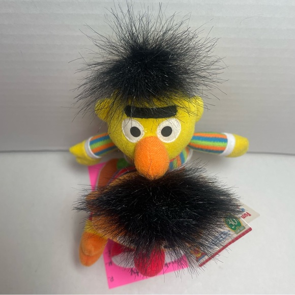 MINT BNWT SESAME STREET BEANS BERT AND ERNIE - Picture 6 of 14